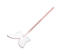 MERRYHAPY Espejo De Inspección De Pestañas Portátil Mango Para Extensiones De Pestañas Salones y Diseño Forma De Herramienta Esencial Para