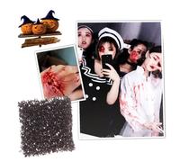 MERRYHAPY Esponja de Maquillaje para Heridas de Halloween con Herramienta para Efectos Realistas de Cicatrices y Sangre Falsa para Fiestas y Maquillaje Corporal