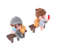 MERRYHAPY Figuritas PVC para Decoración Escritorio Hogar Regalos Originales Adornos Estatua Romántica Día de San Valentín