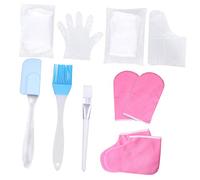 MERRYHAPY Guantes De Cera De Parafina Hidratantes Cuidado De Manos y Pies, Talla Única, Spa Exfoliante y Calentador, Suministros Para Pedicura y Cuidado Personal