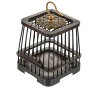 MERRYHAPY Jaula de Madera Portátil Pequeña para Insectos Caja Útil para Grillos y Cesta Duradera con Superficie Lisa y Diseño Seguro para Observar y Estudiar la Naturaleza