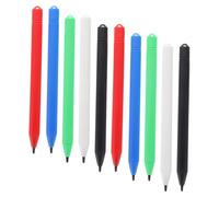 MERRYHAPY Lápiz Óptico para Tableta LCD 10piezas Diseño de Agujero para Cordón, Bolígrafo de Plástico para Aprender a Escribir y Calcular Matemáticas