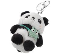 MERRYHAPY Llavero de Panda de Peluche de Algodón PP Colgante Decorativo para Mochila Tamaño Accesorio Adorable para Obsequio y Uso Diario Color Aleatorio Color Aleatorio