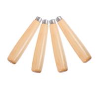 MERRYHAPY Mangos de madera para limas 4 piezas con instalación sencilla para trabajos de carpintería y talla manual