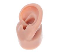 MERRYHAPY Modelo De Oreja De Silicona Blanda Modelo De Perforación Reutilizable Para Práctica De Sutura Accesorio De Enseñanza Auditiva Para Clínica Médica