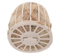 MERRYHAPY Nido para Pájaros con Yute Natural y Mezcla de Paja Cuenco para Anidación de Periquitos y Pinzones Jaulas Juguete para Construcción de Nidos y Estimulación Mental Material