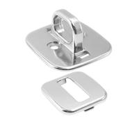 MERRYHAPY Placa De Anclaje para Portátil Antirrobo, Soporte De Escritorio Ranura para Candado, Seguridad Reforzada para Ordenadores Portátiles, Compatible Múltiples Modelos, Color Negro