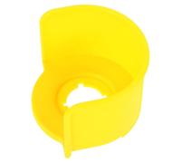 MERRYHAPY Protector de Botón de Emergencia Resistente Diseño Semicírculo Elevado para Equipos Eléctricos, Cubierta Protectora de Botón de Parada, 1 Unidad para Seguridad Industrial