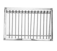 MERRYHAPY Puerta Automática para Gallinero y Jaula De De Acero Inoxidable, Tamaño 39 Cm, para Entrada Segura De y Aves, Adecuado para Palomares y Crianza De Mascotas