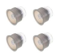 MERRYHAPY Puntas de Microagujas de Repuesto 150um para Microdermoabrasión, Accesorio Metálico de 4 Piezas para Cuidado Facial, Herramienta Masaje Ocular para Salón de Belleza y Uso