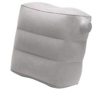 MERRYHAPY Reposapiés Inflable para Viaje y Oficina, Almohada Ergonómica para Descanso de Piernas, Soporte Cómodo para Pies y Camping