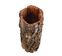 MERRYHAPY Reptile Hide Box Natural Wooden Tree Hollow Shelter For Turtles Tortoises Lizards Gecko Stress-reducing Habitat Decor Easy Clean Diameter Height