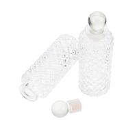 MERRYHAPY Set de 3 Botellas difusoras de fragancias de Vidrio 150 ml con diseño pequeño para aromaterapia, Apto para Espacios Interiores