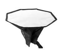 MERRYHAPY Softbox para Cámara Octogonal Negro y Blanco Cubierta Difusora de Luz para Flash Reflector Portátil para Iluminación Fotografía y Grabación de Video