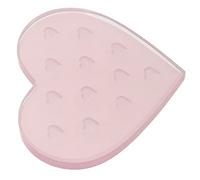 MERRYHAPY Soporte De Pestañas Forma De Corazón Palet Para Extensiones De Pestañas Para Salones y Uso Personal