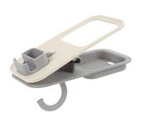 MERRYHAPY Soporte para Tazas con Clip Lateral para Mesa Portavasos de Escritorio con Gancho Multiuso para Oficina y Hogar Fijación sin Daños Diseño Práctico y Compacto