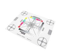 MERRYHAPY Tabla de Prueba de Cámara Adhesiva 40X30 CM para Calibración y Ajuste de Enfoque de Lentes Herramienta de Inspección de Lentes y Verificador de Resolución para Monitoreo y