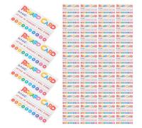 MERRYHAPY Tarjetas Perforadas Escolares 300 para Recompensas y Motivación de Papel Blanco Tarjetas de Aliento para Maestros y Padres Aula