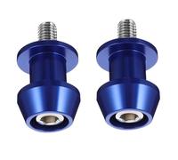 MERRYHAPY Tornillos de Soporte Trasero 2piezas para Motocicleta de Aluminio Flexibles para Ajustar y Elevar, Ideales para Racing y Caballete Elevador Moto