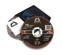 Merryland Disco de Corte 115 Metal para Amoladora Angular, 115 X 1,0 X 22,23 mm Disco Corte 25 Piezas, Acero Hierro, Experto-Line E11071042