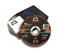Merryland Disco de Corte 115 Metal para Amoladora Angular, 115 X 1,6 X 22,23 mm Disco Corte 25 Piezas, Acero Hierro, Experto-Line E11071642