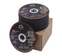 Merryland Disco de Corte 125 Metal para Amoladora Angular, 125 X 1,0 X 22,23 mm Disco Corte 50 Piezas, Acero INOX Hierro, Craft-Line C13081042