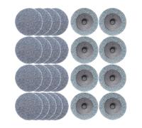 Merryland Discos De Cambio Rápido 50mm Amoladoras Neumáticas, 50 mm Fino Discos De Lijado De Cambio Rápido 25 Piezas, Discos De Vellón Pintura Óxido Metal Acero Hierro, DGTAA25C3