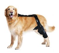 MerryMilo Rodillera para perro para lesiones de pierna trasera ACL y C nvoltura de soporte de ligamento cruzado canino para estabilidad y recuperación de las articulaciones, protector de neopreno