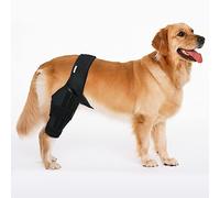 MerryMilo Rodillera para perro para pierna trasera del ligamento cruzado anterior desgarrado, soporte de ligamento cruzado y ligamento cruzado canino, estabilidad articular y envoltura de recuperación