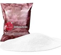 MERRYXMAS 3X Nieve artificial - apariencia real - aprox. 1000 ml - nieve esponjosa y brillante para decoración navideña