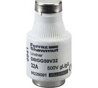 Mersen DIIIGG50V50 D III 4086500054237 - Caja de fusibles (50 A), Color Blanco