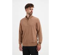 Merso Merino Zip Up 100% Merino Tuscan Camel Talla: L | Jerséis cuello alto Outlet | Hombre | Marrón