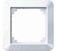 Merten 389119 Interruptor, Blanco Polar, 1x 1-M-Rahmen