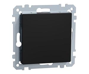 Merten - Cubierta ciega, negro mate, sistema M, IP20, MEG4075-0403 | IP20, sistema M, negro mate