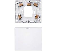 Merten MEG1011-9019 - Caja de conexiones para estufas y aparatos (2 salidas y terminales, color blanco polar)