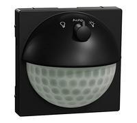 Merten - Módulo de Sensor Argus 180 UP con Interruptor, para Sistema M Detector de Movimiento para Interiores con protección contra Arrastre, 1,1 m, MEG5711-0403, Negro Mate