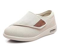 Mertmliy Zapatos Diabéticos Hombres Ortopédicos Extra Anchos Zapatos Hallux Valgus Zapato Vendaje Antideslizante Zapato Ajustables Personas Mayores Rehabilitación Pies Artríticos