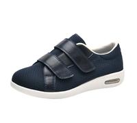 Mertmliy Zapatos Diabéticos Mujer Zapato Rehabilitación Ortopédica Zapato Vendaje Antideslizante Hallux Valgus Zapatos Sanitarios Ajustables Personas Mayores Fascitis Plantar Pies Hinchados