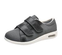 Mertmliy Zapatos Diabéticos Mujer Zapato Rehabilitación Ortopédica Zapato Vendaje Antideslizante Hallux Valgus Zapatos Sanitarios Ajustables Personas Mayores Fascitis Plantar Pies Hinchados