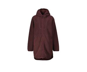 MERU Abrigo de invierno para mujer Sigtuna con capucha y forro polar de peluche cobre | M