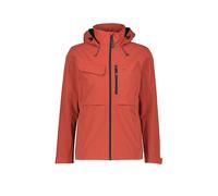 MERU Chaqueta de senderismo para hombre Abrantes 2L con capucha rojo oscuro | 50