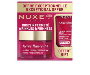 MERVEILLANCE LIFT ESTUCHE RUTINA ANTIEDAD LIFT-FIRMEZA CREMA EN POLVO 2 pz