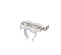 Merveille - Pack de 2 Soportes MINIMAX para Estante Radiador Hierro Fundido 2 a 3 Columnas - Fijación Sin Perforación - para Repisa Radiador de 10 a 15 cm de Ancho