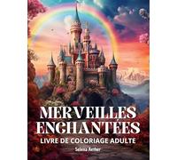 Merveilles enchantées: Livre de coloriage pour adultes