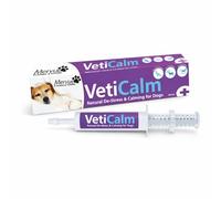 Mervue VetiCalm Paste for Dogs 30 ml, Pasta Calmante Natural para Perros, Apoyo en Situaciones de Estrés, Viajes, Ruidos Fuertes o Separación, Complemento Oral para Añadir a la Comida