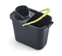 Mery | Cubo Rectangular con Escurridor | Cubo Rectangular | Pared de 2 mm | Asa Anatómica | Canalización para el Vertido | Capacidad: 12 L