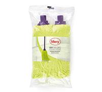 Mery Fregona Microfibras Pack 2 unidades, color lima y morado