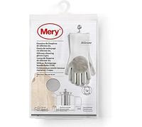 Mery | Guantes de Limpieza | De Silicona | No Rayan | Elimina la Suciedad | Material Flexible | Gris Claro | 34,5 x 15,5 x 2,6 cm | Talla Única
