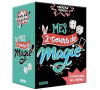 Mes 2 tours de magie: A construire soi-même ! 2 tours de magie à construire soi-même avec plein de matériel inclus (des confettis, 4 dés, etc.) et 1 livret pas à pas (Tricky Tricks)