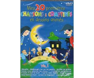 mes 20 premières chansons & contines en dessins animés